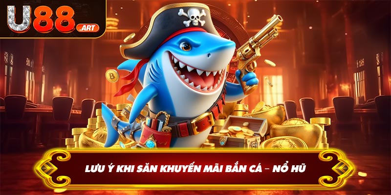 Lưu ý khi săn khuyến mãi bắn cá – nổ hũ