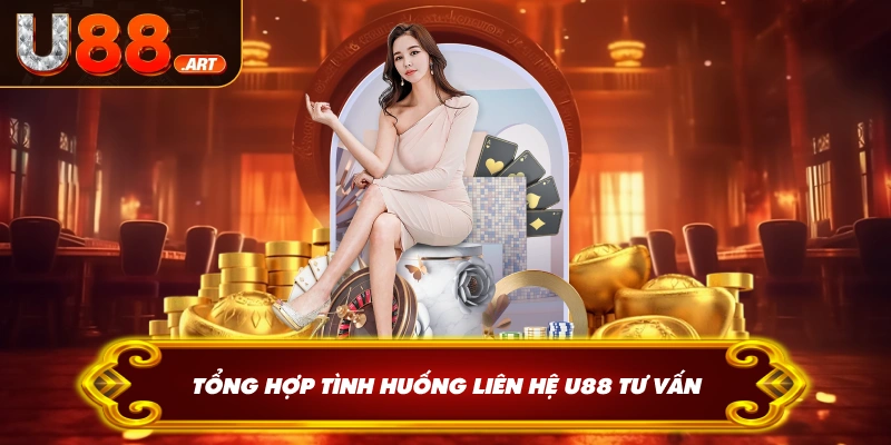 Tổng hợp tình huống liên hệ U88 tư vấn